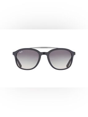 Ray-Ban Double Bridge Sunglasses with Gradient Gray Lenses
